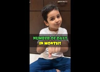 Number of Days in Months #Shorts