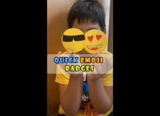 Emoji Badges For Kids #Shorts