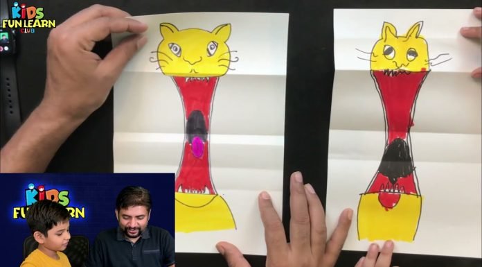 How to Draw 9 easy Folding Surprises step by step for Kids | Folding Surprise! how to draw