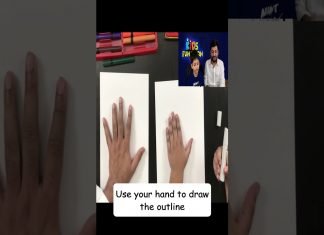 Drawing Technique for Kids #SHORTS