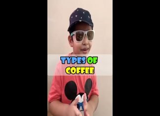 Coffee Pronunciations by a cute kid?? #shorts