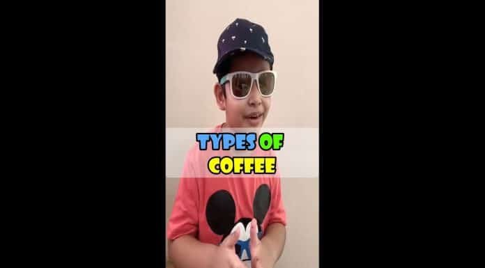 Coffee Pronunciations by a cute kid?? #shorts