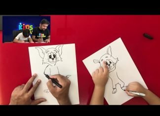 How to Draw easy Tom step by step for Kids | Drawing Tutorials for Kids!