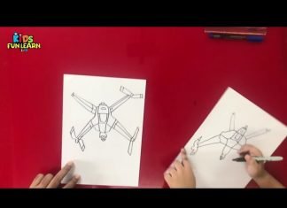 How to Draw easy Drone step by step for Kids | Drawing Tutorials for Kids!