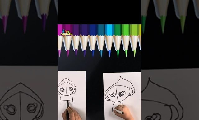 How to Draw easy Spiderman step by step for Kids #shorts