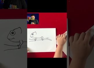 How To Draw Chameleon