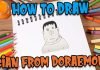 How to Draw easy Gian step by step for Kids #shorts