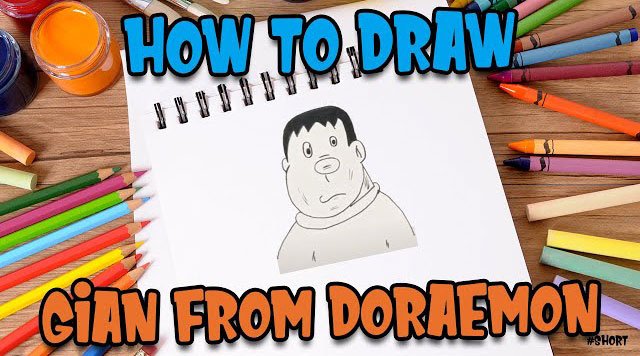 How to Draw easy Gian step by step for Kids #shorts