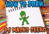 How to Draw easy PJ Mask Gekko step by step for Kids #shorts