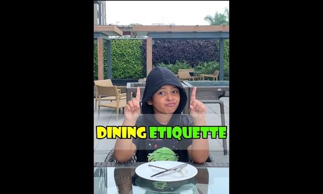 How to keep your hands on Dining Table #shorts