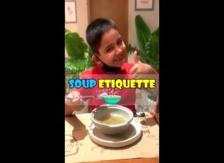 Soup Etiquette #shorts