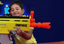 Unboxing Nerf Fortnite Gun