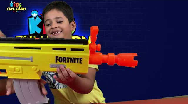 Unboxing Nerf Fortnite Gun