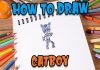 How to Draw easy PJ Masks Catboy step by step for Kids #shorts