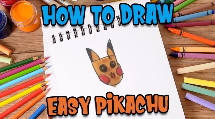 How to Draw easy Pikachu step by step for Kids #shorts