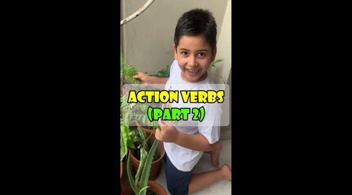 Action Verbs Part – 2 #shorts