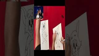 How To Draw Tom from Tom & Jerry #shorts