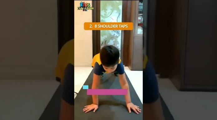 Fitness Challenge with Kids #shorts