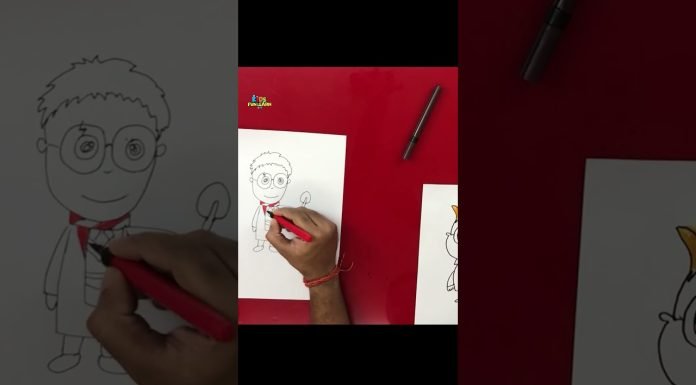 How to draw easy Harry Potter step by step #shorts