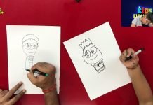 How to draw easy Harry Potter step by step