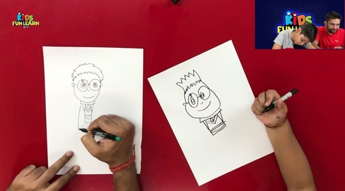 How to draw easy Harry Potter step by step