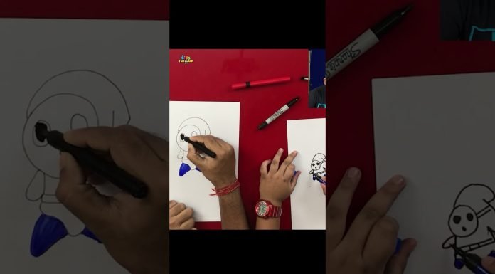 How to draw easy SHY GUY step by step for Kids #shorts