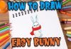How to draw easy Bunny step by step #shorts