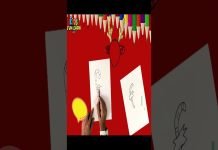 How to draw easy Candy Cane step by step #shorts