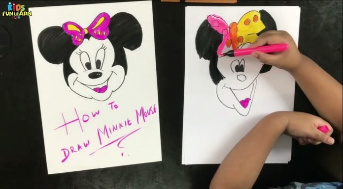 Cartoon drawings for kids | Easy step by step cartoon character drawing for beginners