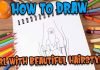 How to draw Pencil sketch of a girl