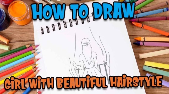 How to draw Pencil sketch of a girl