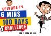 EPISODE 14 | 6 mins 100 days Sketching Challenge for kids | Mr Bean Sketch for kids