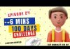 EPISODE 24 | 6 mins 100 days Sketching Challenge for kids | Easy Drawing of TEEN BOY