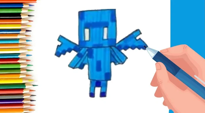 EPISODE 47 | 6 mins 100 days Sketching Challenge for kids | How to draw minecraft allay