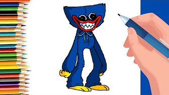 EPISODE 58 | 6 mins 100 days Sketching Challenge for kids | How to draw Huggy Wuggy