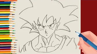 How to draw Goku