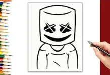 How to draw Marshmellow