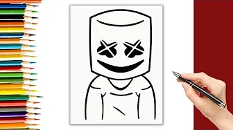 How to draw Marshmellow