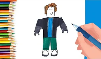 How to draw Bacon hair