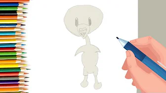 How to draw rainbow friends yellow