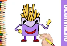 How to Draw French Fries McDonald’s