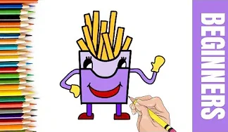 How to Draw French Fries McDonald’s