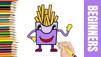 How to Draw French Fries McDonald’s