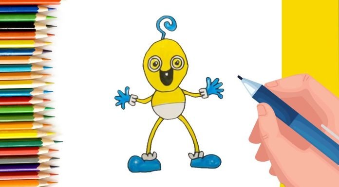 EPISODE 76 | 6 mins 100 days Sketching Challenge for kids | How to draw baby long legs